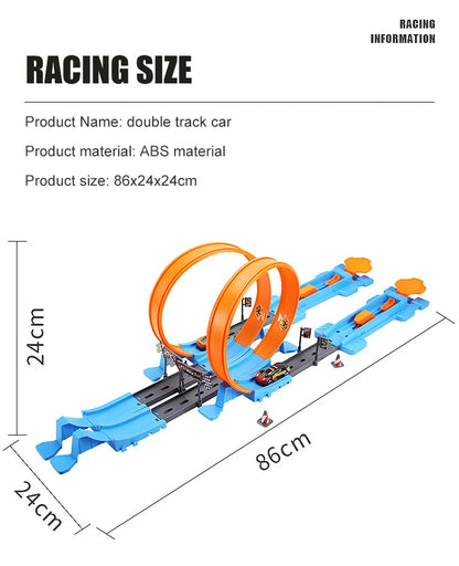 TurboTwist Track Set - StuntSpeed Duo Racers