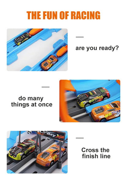 TurboTwist Track Set - StuntSpeed Duo Racers