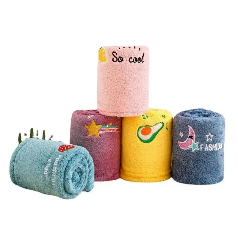 Quick-Dry Hair Wrap - Aqua-Soft Hair Towel