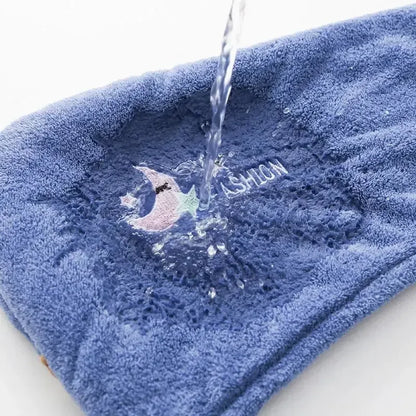 Quick-Dry Hair Wrap - Aqua-Soft Hair Towel