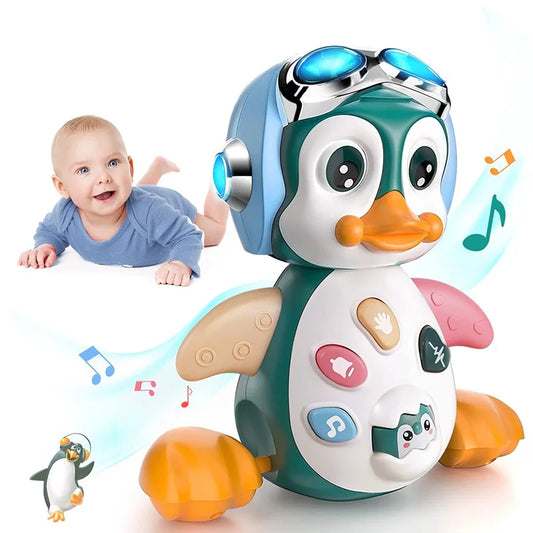 WiggleWaddle™ Musical Penguin Baby Toy