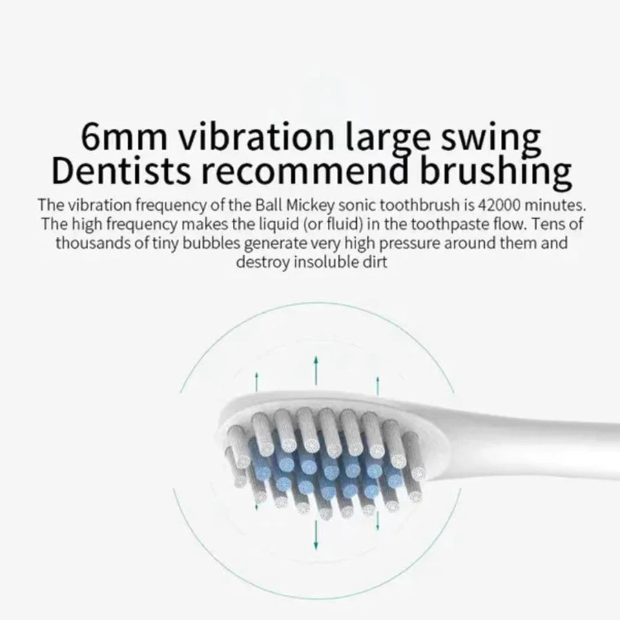 PurePulse™ DualCare Ultrasonic Electric Toothbrush