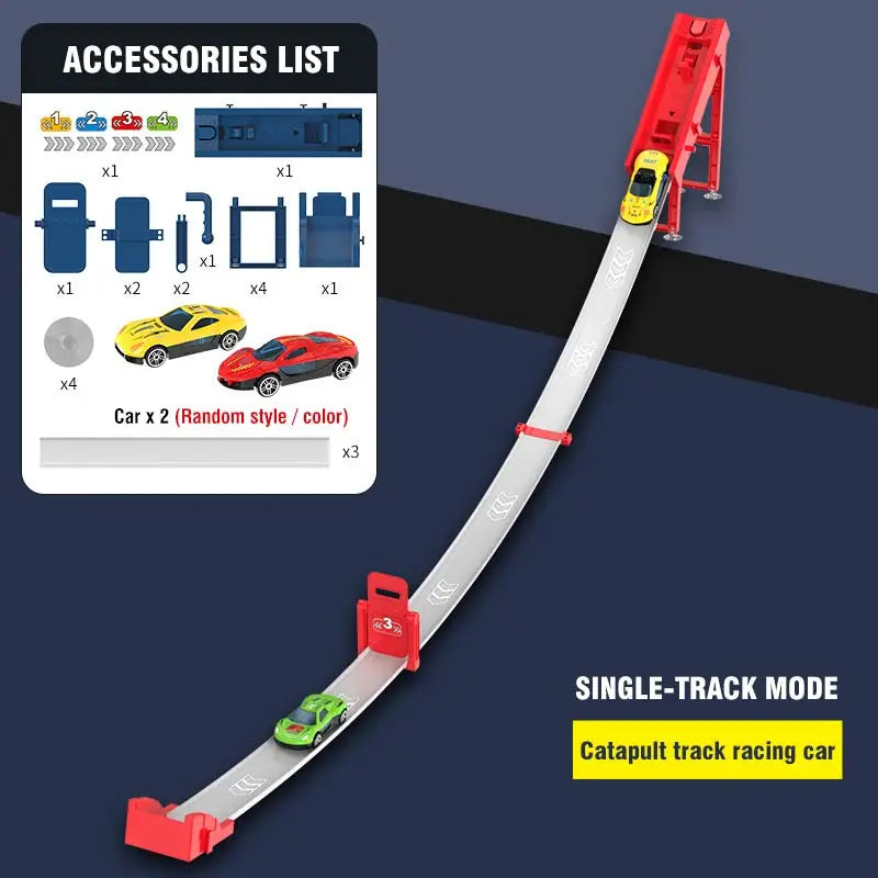 TurboTwist Track Set - StuntSpeed Duo Racers