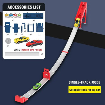 TurboTwist Track Set - StuntSpeed Duo Racers