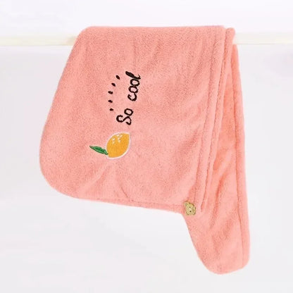 Quick-Dry Hair Wrap - Aqua-Soft Hair Towel
