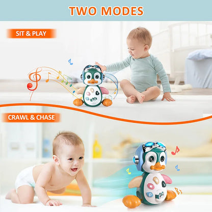 WiggleWaddle™ Musical Penguin Baby Toy
