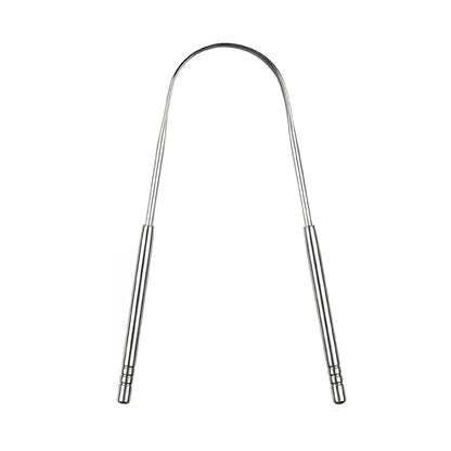 PureSteel Tongue Cleaner - FreshGuard Metal Scraper