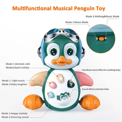 WiggleWaddle™ Musical Penguin Baby Toy