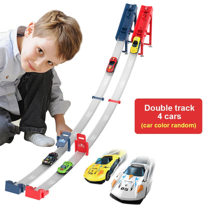 TurboTwist Track Set - StuntSpeed Duo Racers