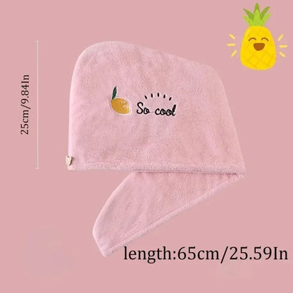 Quick-Dry Hair Wrap - Aqua-Soft Hair Towel