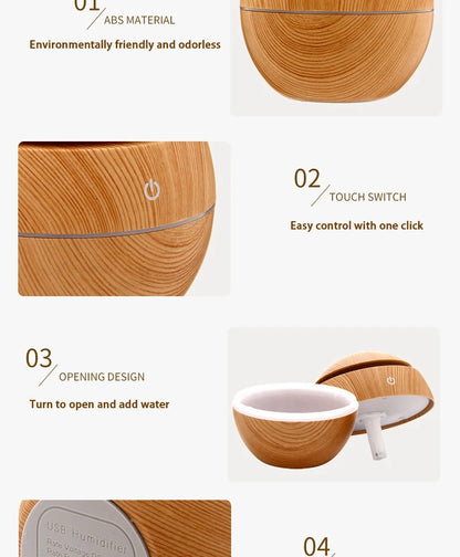 Mystic Mushroom Humidifier - Enchanted Mushroom Mist Lamp