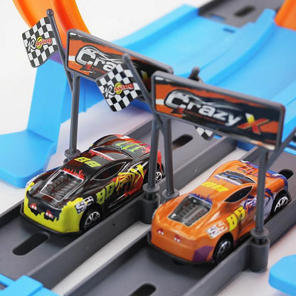 TurboTwist Track Set - StuntSpeed Duo Racers