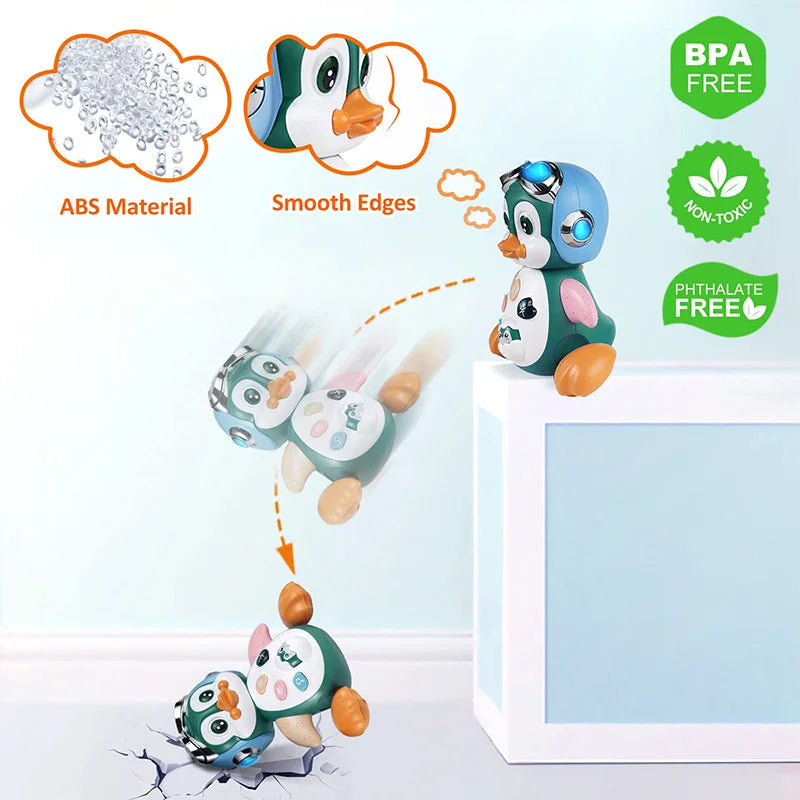 WiggleWaddle™ Musical Penguin Baby Toy