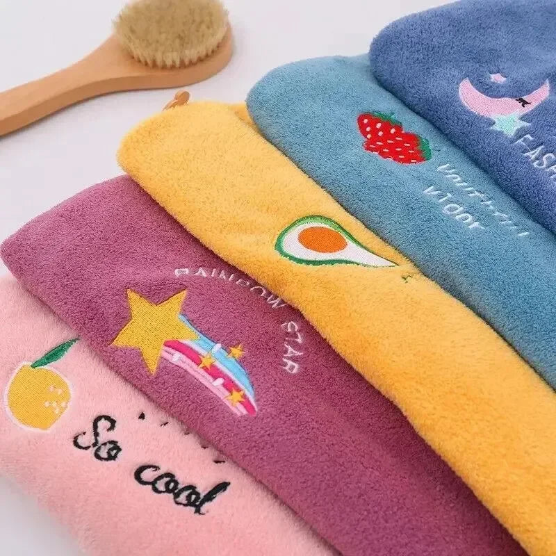 Quick-Dry Hair Wrap - Aqua-Soft Hair Towel