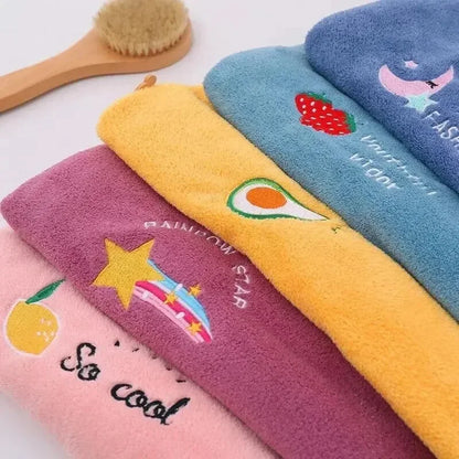Quick-Dry Hair Wrap - Aqua-Soft Hair Towel