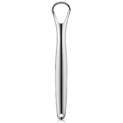 PureSteel Tongue Cleaner - FreshGuard Metal Scraper