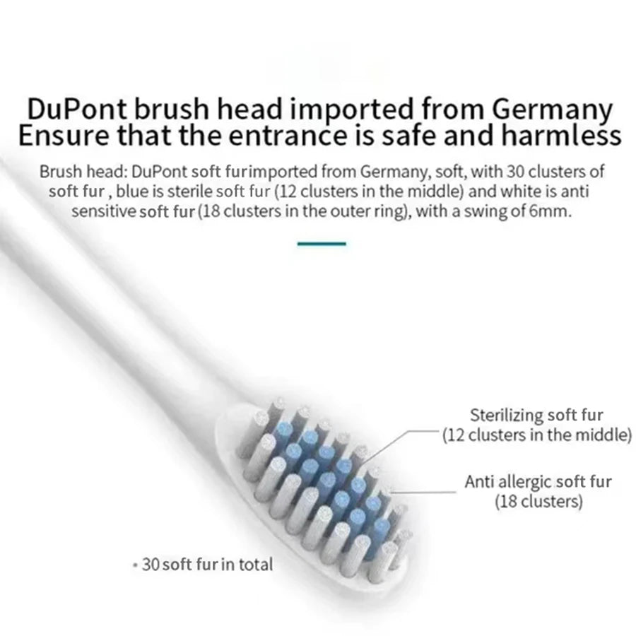 PurePulse™ DualCare Ultrasonic Electric Toothbrush