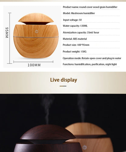 Mystic Mushroom Humidifier - Enchanted Mushroom Mist Lamp