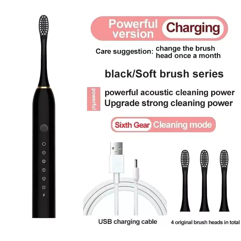 PurePulse™ DualCare Ultrasonic Electric Toothbrush